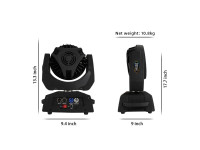 SHEHDS Zoom & Wash 36x18W Cabeça Móvel RGBWA+UV para DJ Discoteca Casamento SHEHDS Zoom & Wash 36x18W Cabeça Móvel RGBWA+UV para DJ Discoteca Casamento